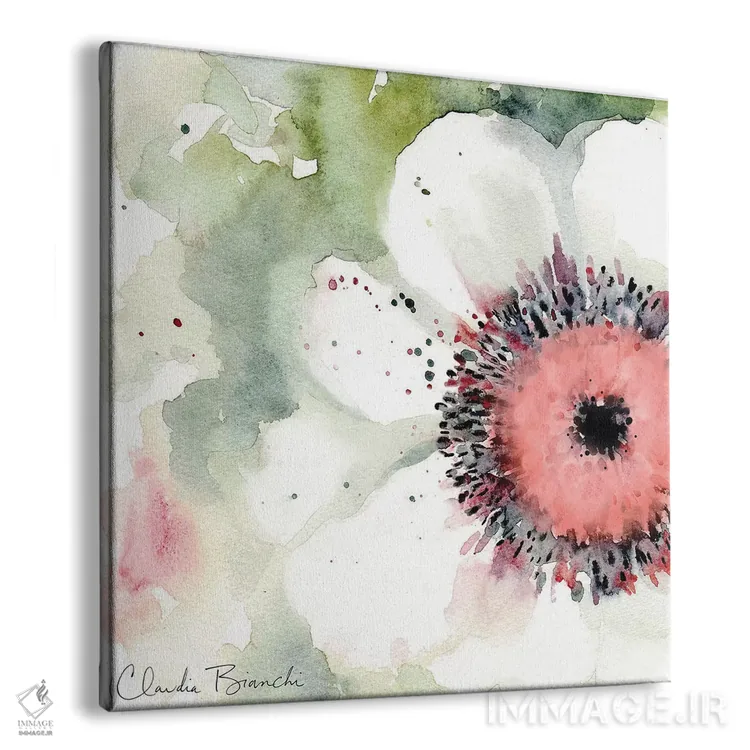 تابلو آنمون (گل آنمون) اثر کلودیا بیانکی - نمای پرسپکتیو محصول