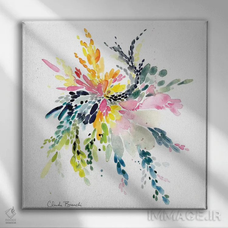 تابلو سیرا (رشته کوه یا نام خاص) اثر کلودیا بیانکی - نمای روبهرو روی دیوار