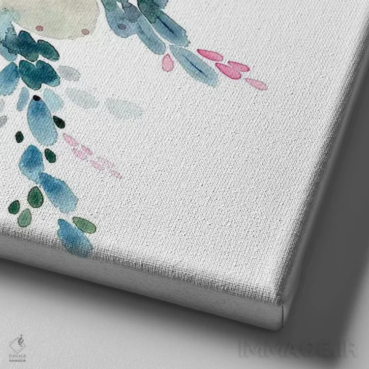 تابلو سیرا (رشته کوه یا نام خاص) اثر کلودیا بیانکی - نمای نزدیک بافت بوم