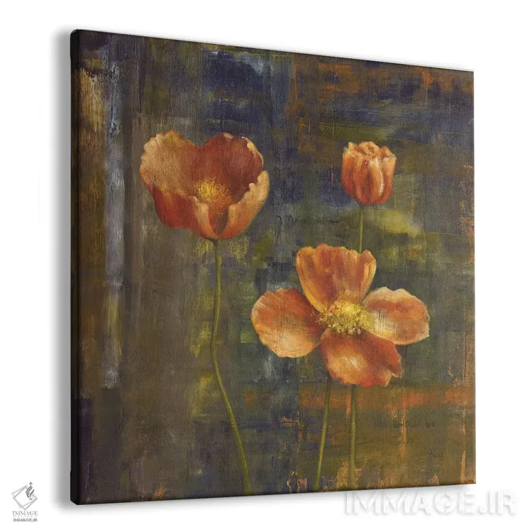 تابلو شقایق ایسلندی ۲ اثر کارول بلک - نمای پرسپکتیو محصول