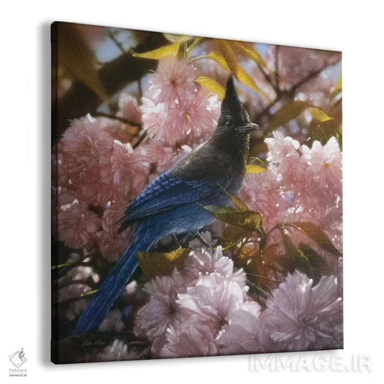 تابلو شکوفههای استلر اثر کالین بوگل - نمای پرسپکتیو محصول