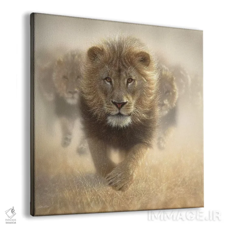 تابلو غبارم را بخور (اصطلاح برای پشت سر ماندن) اثر کالین بوگل - نمای پرسپکتیو محصول