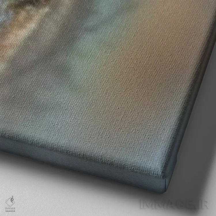 تابلو متمرکز اثر کالین بوگل - نمای نزدیک بافت بوم