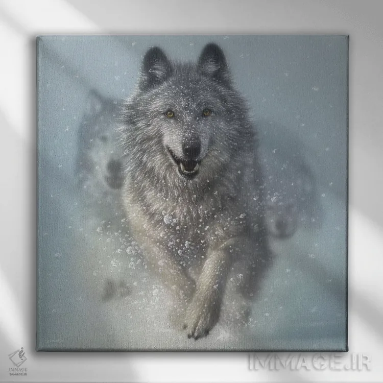 تابلو برفروب اثر کالین بوگل - نمای روبهرو روی دیوار