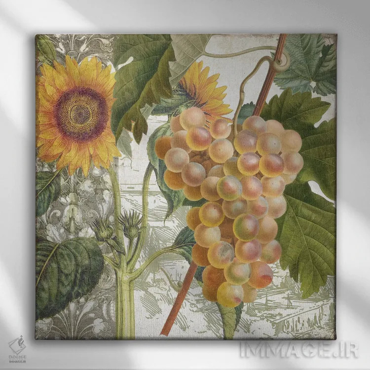 تابلو دولچتو IV (نوعی شراب) اثر ساشا - نمای روبهرو روی دیوار