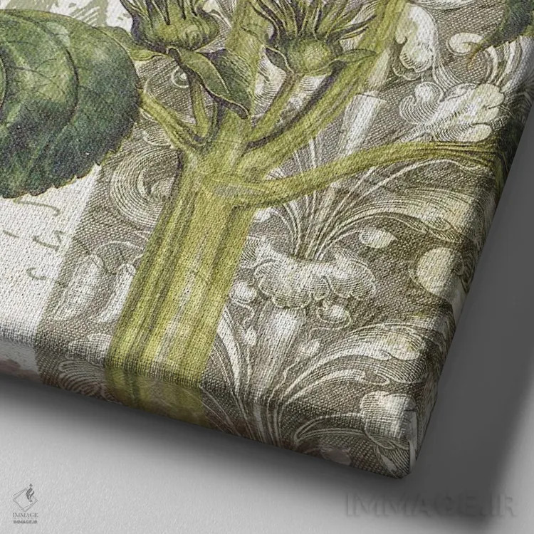 تابلو دولچتو I (نوعی شراب) اثر ساشا - نمای نزدیک بافت بوم