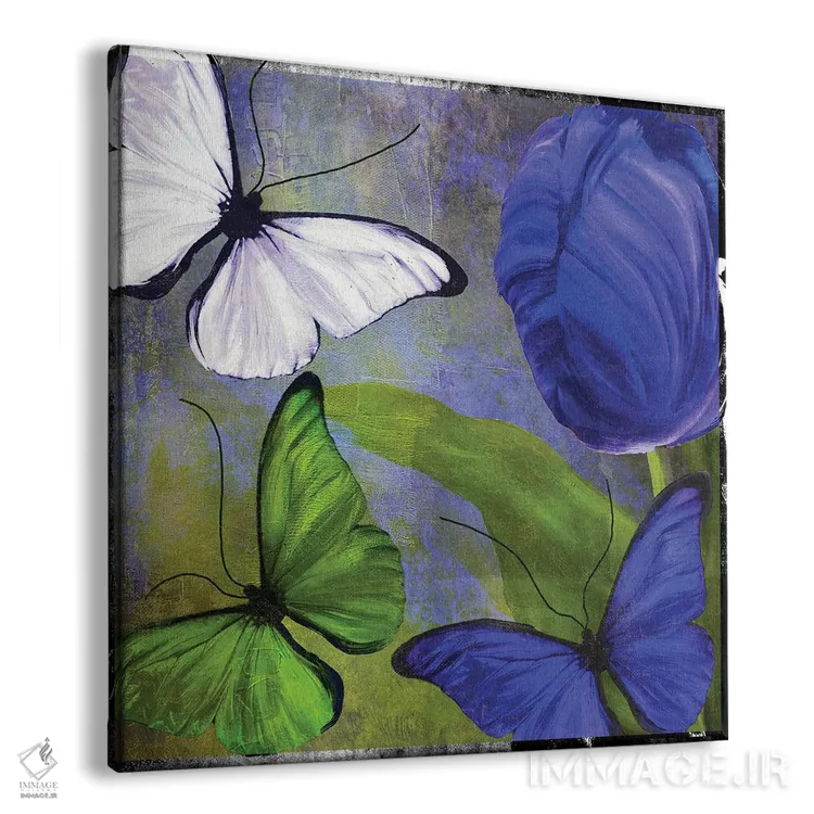 تابلو مورفوس II (نام گونهای پروانه) اثر ساشا - نمای پرسپکتیو محصول