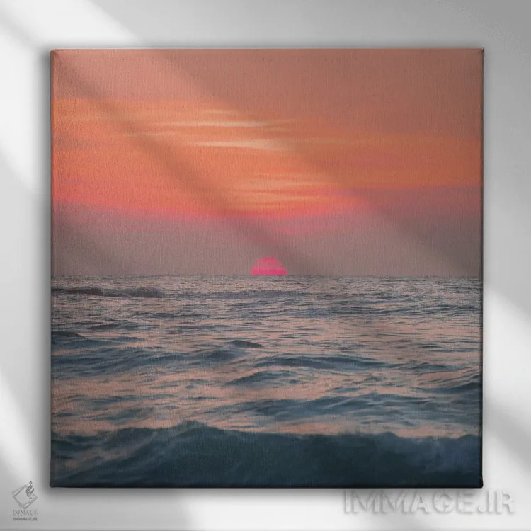 تابلو طلوع طلوع اثر شارلوت کرد - نمای روبهرو روی دیوار