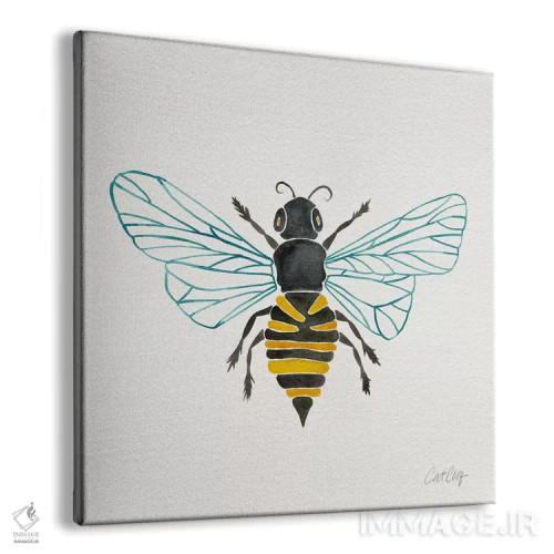 تابلو زنبور تنها ۱ اثر کت کوکیلت - نمای پرسپکتیو محصول
