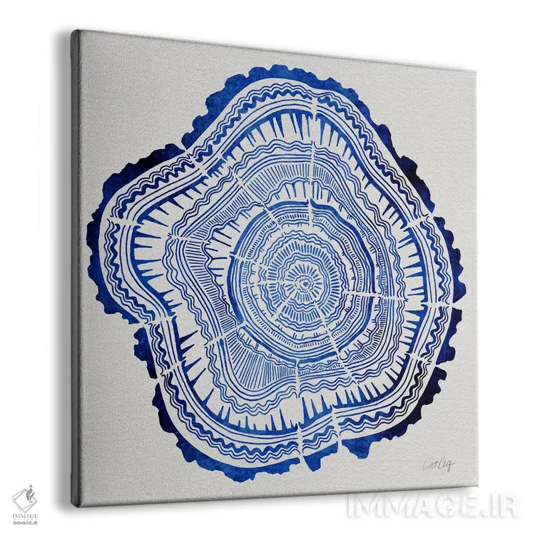 تابلو حلقههای درخت IV اثر کت کوکیلت - نمای پرسپکتیو محصول