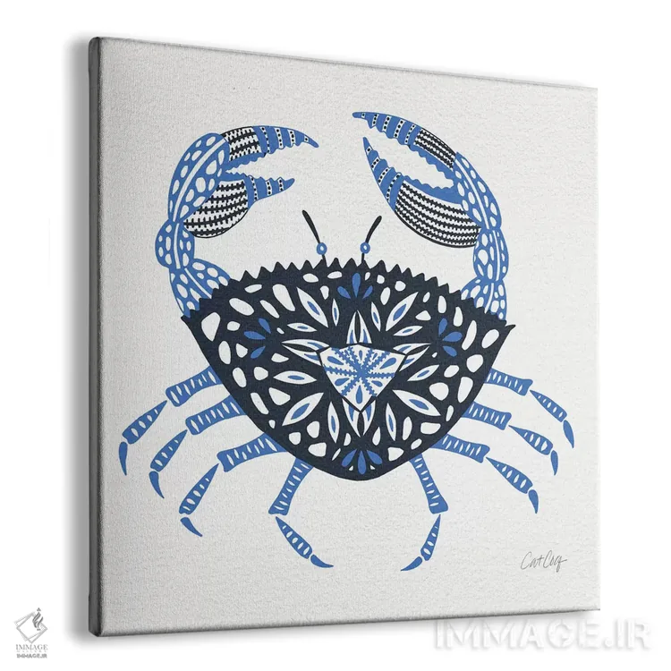 تابلو خرچنگ آبی اثر کت کوکیلت - نمای پرسپکتیو محصول