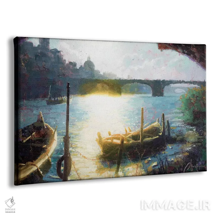 تابلو رازهای فلورانس اثر کریستوفر کلارک - نمای پرسپکتیو محصول