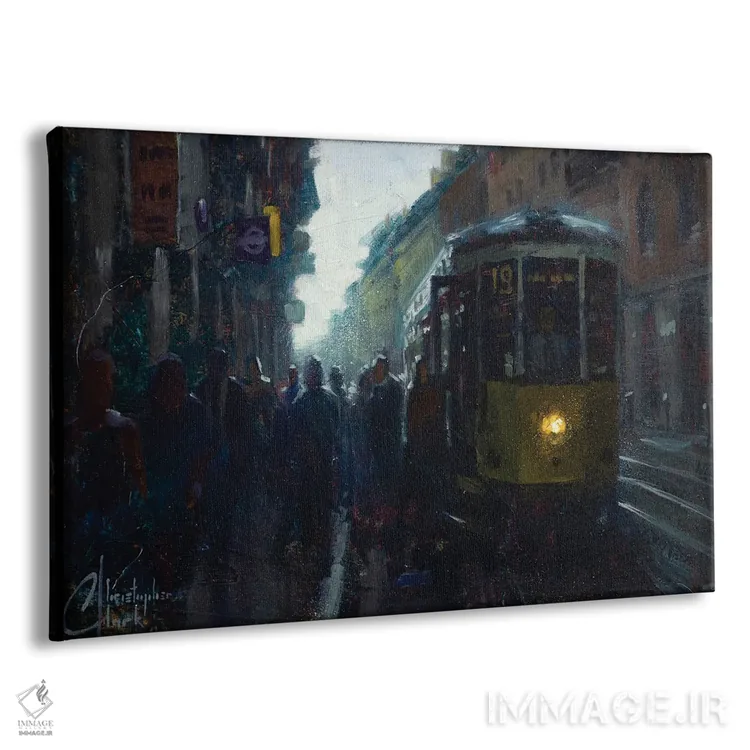 تابلو Italy,میلان، ایتالیا اثر کریستوفر کلارک - نمای پرسپکتیو محصول