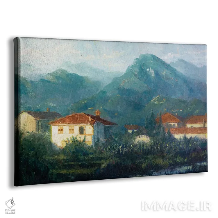 تابلو حومهٔ ایتالیا اثر کریستوفر کلارک - نمای پرسپکتیو محصول