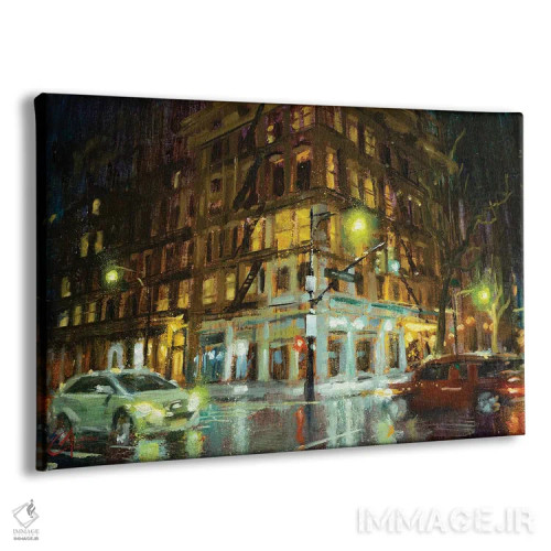 تابلو Corner II,نیویورک، نبش خیابان II اثر کریستوفر کلارک - نمای پرسپکتیو محصول