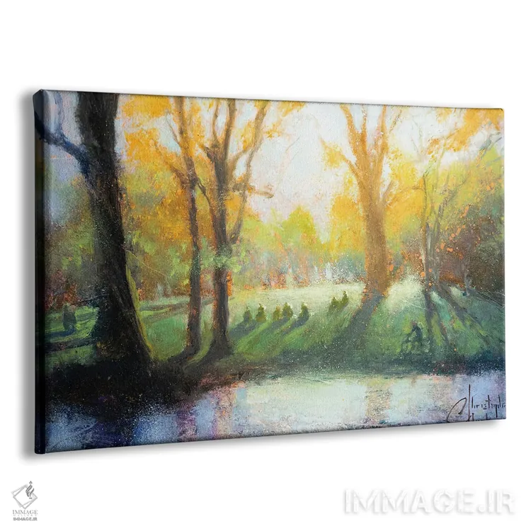 تابلو پارک میلان اثر کریستوفر کلارک - نمای پرسپکتیو محصول