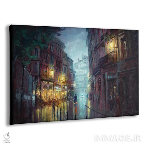 تابلو خیابان تولوز اثر کریستوفر کلارک - نمای پرسپکتیو محصول
