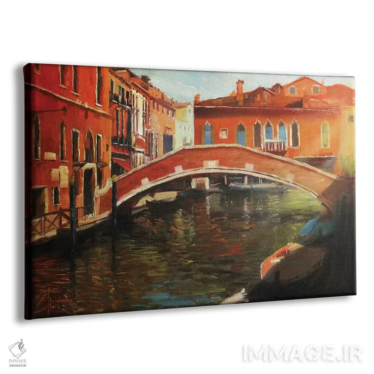 تابلو ونیز در بعدازظهر اثر کریستوفر کلارک - نمای پرسپکتیو محصول