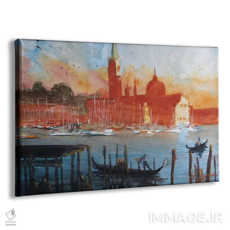 تابلو ونیز، ایتالیا اثر کریستوفر کلارک - نمای پرسپکتیو محصول