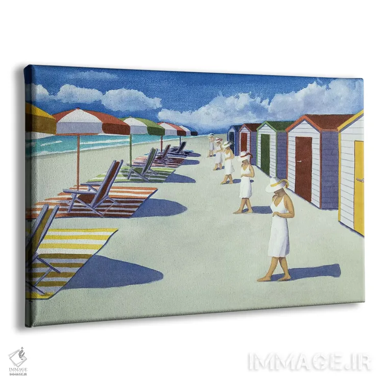 تابلو شروع روزی در ساحل اثر کوری کلیفورد - نمای پرسپکتیو محصول