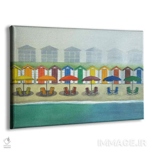 تابلو نفوذ خورشید (از میان ابرها) اثر کوری کلیفورد - نمای پرسپکتیو محصول