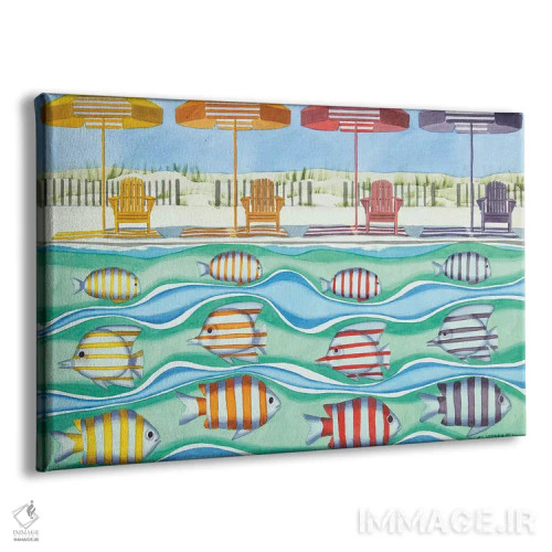 تابلو همزمانی مناطق گرمسیری اثر کوری کلیفورد - نمای پرسپکتیو محصول