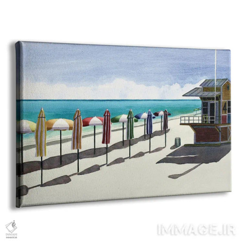 تابلو برج نجات غریق IV اثر کوری کلیفورد - نمای پرسپکتیو محصول