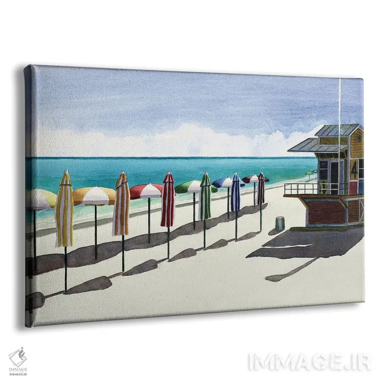 تابلو برج نجات غریق IV اثر کوری کلیفورد - نمای پرسپکتیو محصول