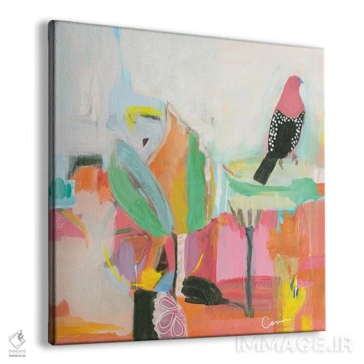 تابلو رویای تابستانی اثر کانی کالم - نمای پرسپکتیو محصول