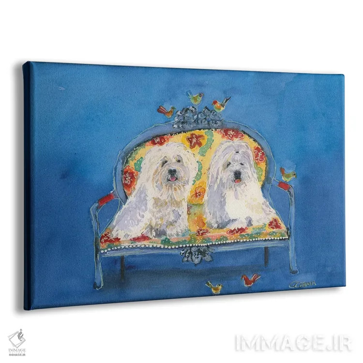 تابلو تماشای مردم اثر کانی کالم - نمای پرسپکتیو محصول