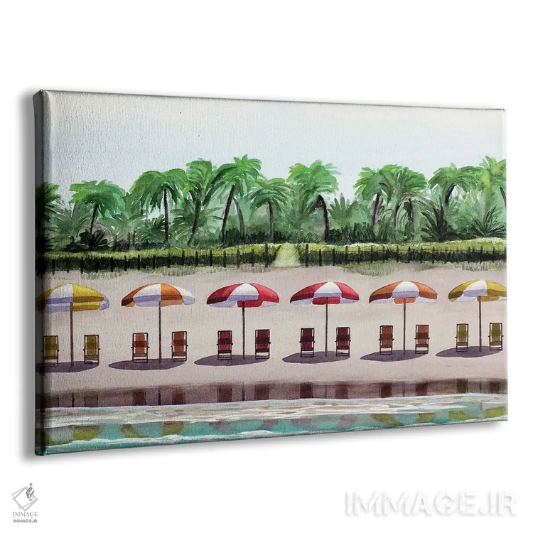 تابلو ساحل مزرعهای اثر کوری کلیفورد - نمای پرسپکتیو محصول