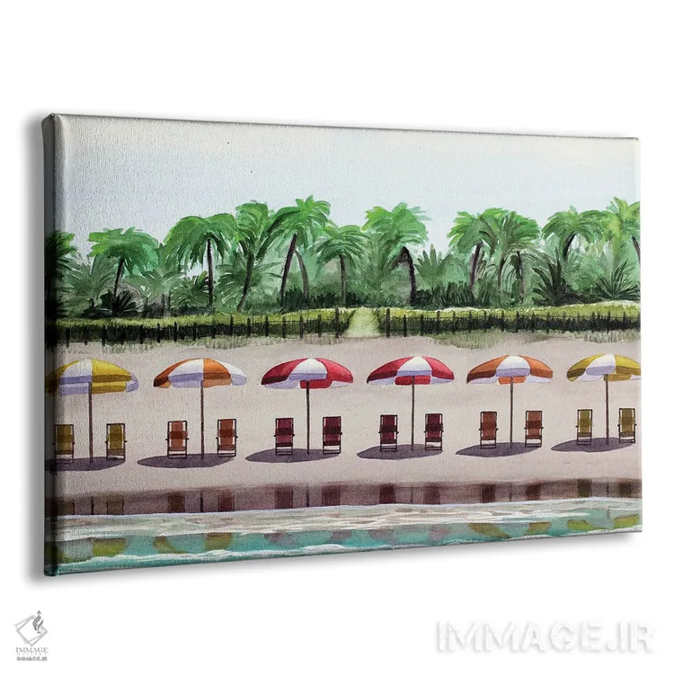 تابلو ساحل مزرعهای اثر کوری کلیفورد - نمای پرسپکتیو محصول