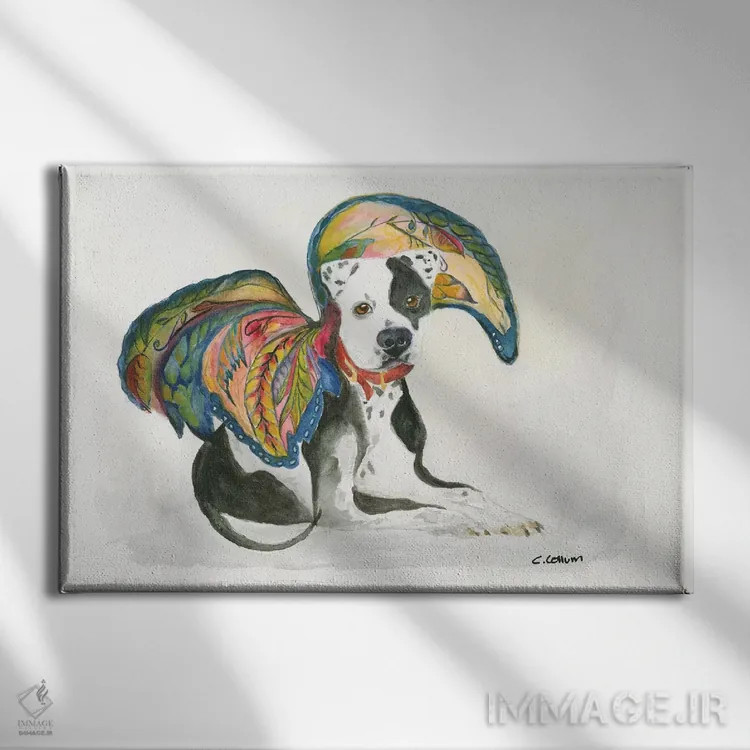 تابلو آنجا میبینمت اثر کانی کالم - نمای روبهرو روی دیوار