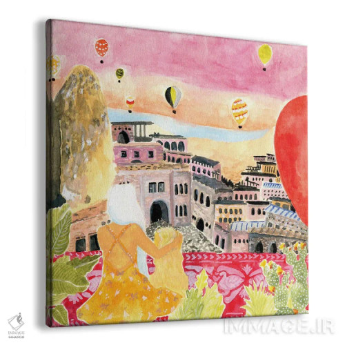 تابلو کاپادوکیه (ترکیه) اثر کارولین چسیا - نمای پرسپکتیو محصول