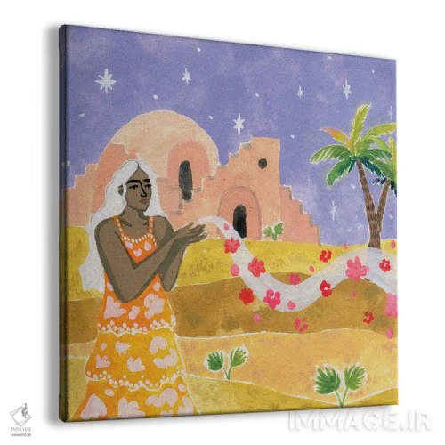 تابلو رویای مهتابی اثر کارولین چسیا - نمای پرسپکتیو محصول