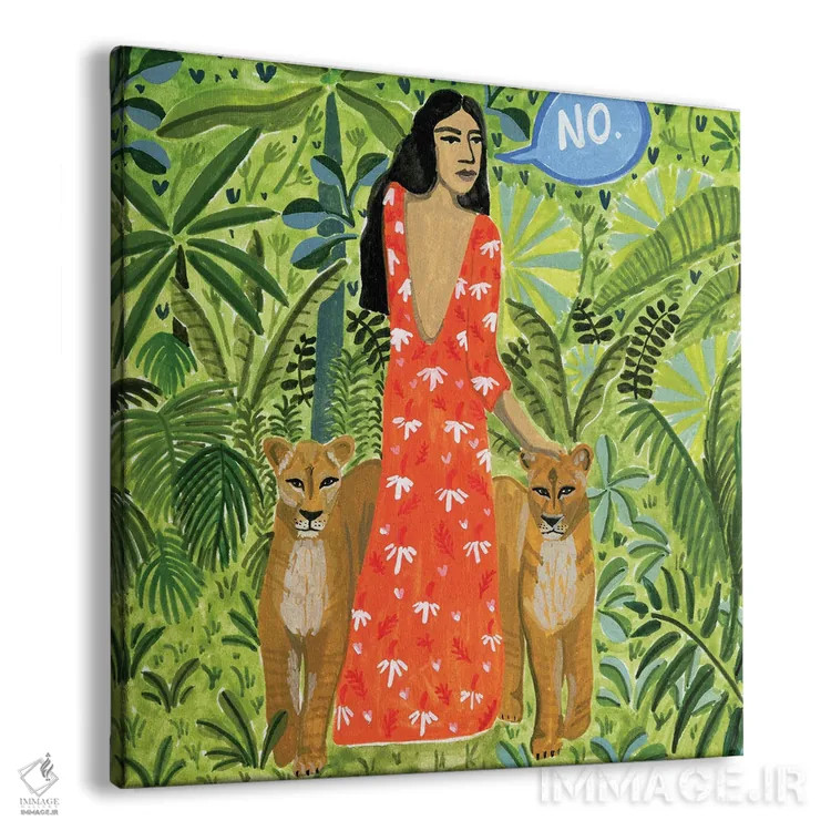 تابلو کلمهٔ مورد علاقهٔ تو اثر کارولین چسیا - نمای پرسپکتیو محصول