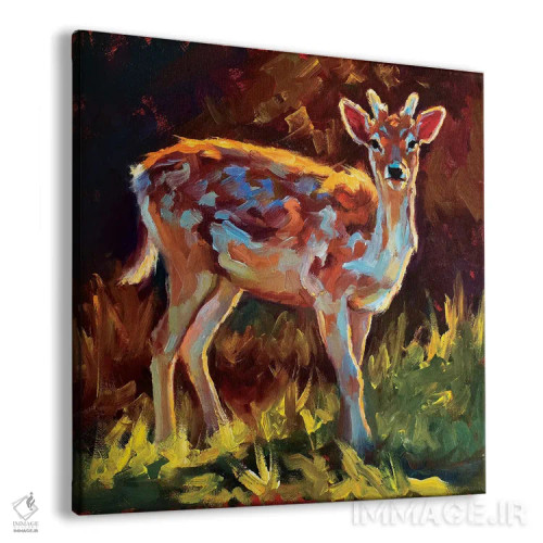 تابلو آهوچهٔ فردریکسبورگ اثر چری کریستنسن - نمای پرسپکتیو محصول