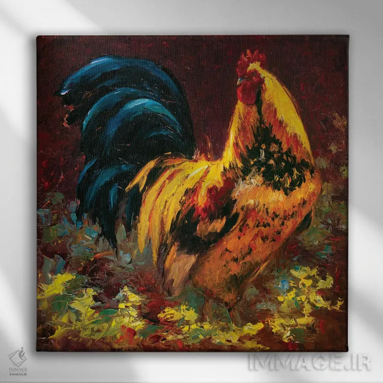 تابلو خوب است که شاه باشی اثر چری کریستنسن - نمای روبهرو روی دیوار