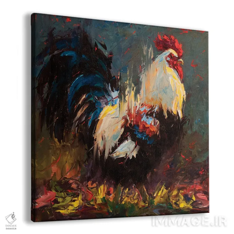 تابلو قدمزدن اثر چری کریستنسن - نمای پرسپکتیو محصول