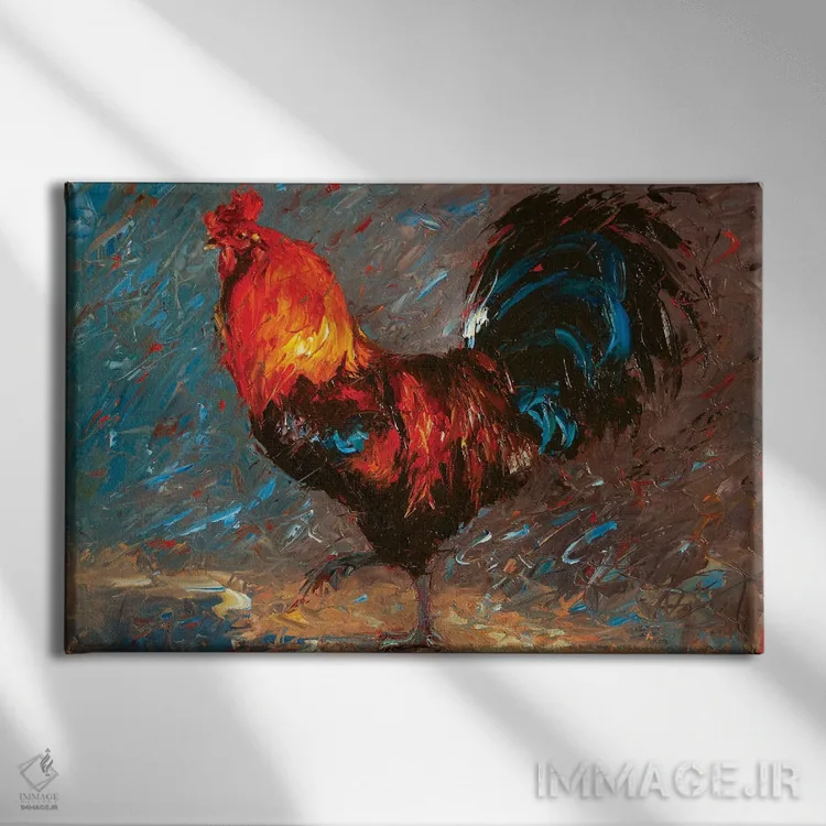 تابلو قدمزدن در لوکنباخ اثر چری کریستنسن - نمای روبهرو روی دیوار