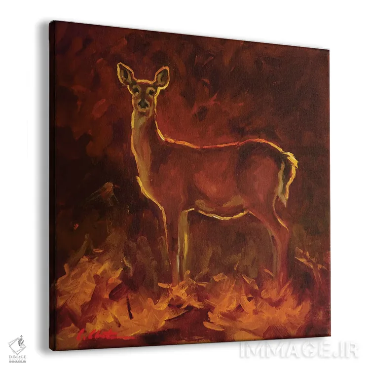 تابلو هوشیار اثر چری کریستنسن - نمای پرسپکتیو محصول