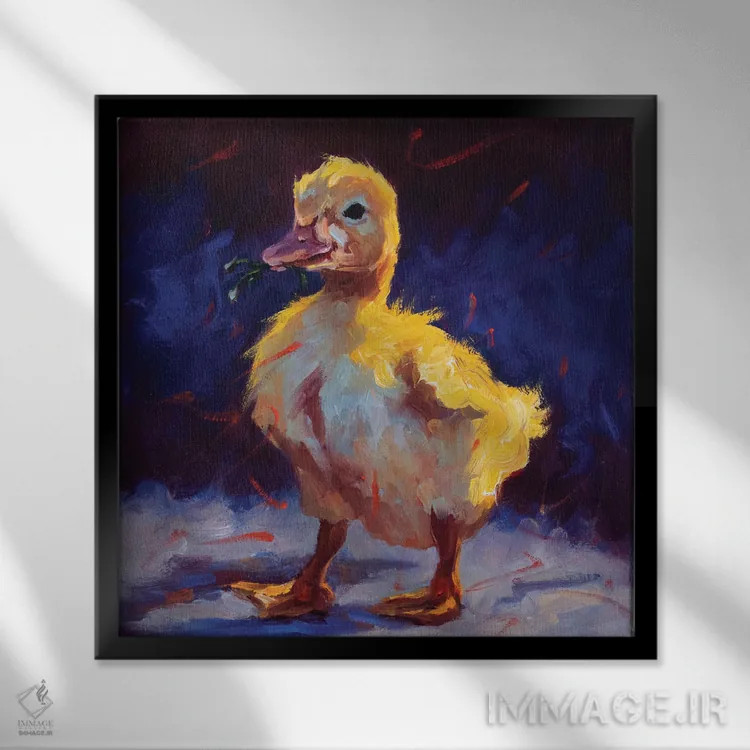 تابلو بهار اثر چری کریستنسن - نمای قابدار مشکی