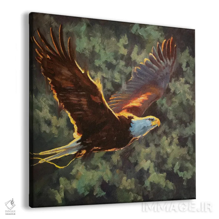 تابلو پرواز به سوی آزادی اثر چری کریستنسن - نمای پرسپکتیو محصول