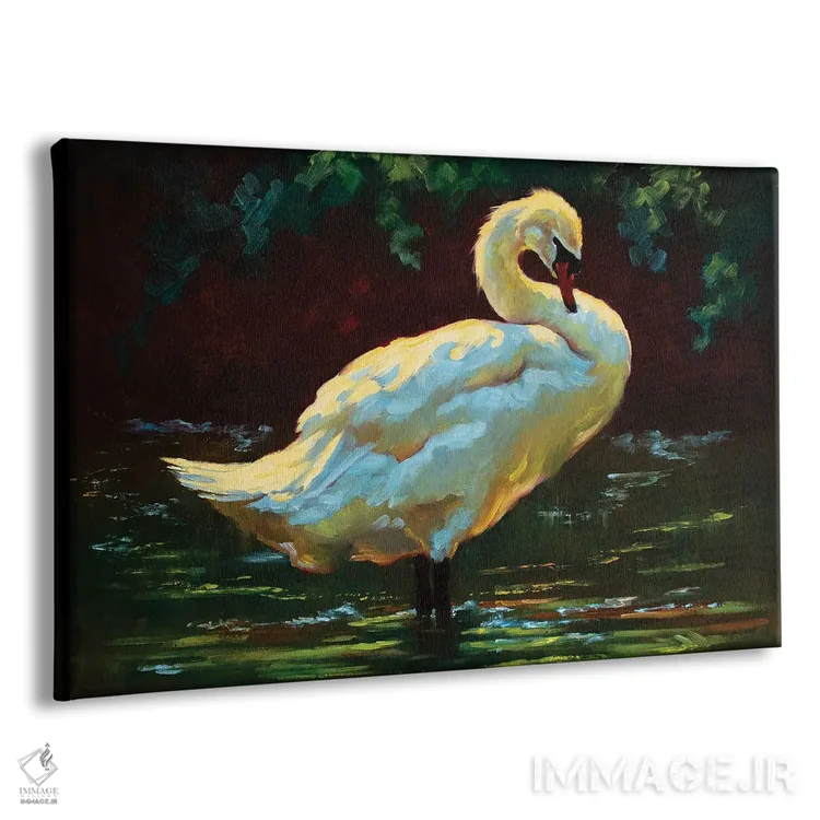 تابلو پناهگاه پنهان اثر چری کریستنسن - نمای پرسپکتیو محصول