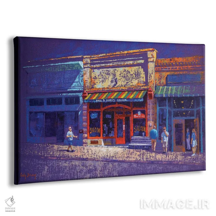 تابلو پائول و جری اثر کدی دیلانگ - نمای پرسپکتیو محصول