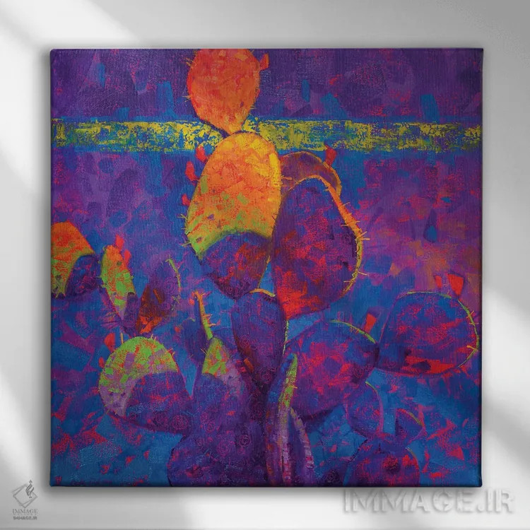 تابلو پیشنهاد خاردار اثر کدی دیلانگ - نمای روبهرو روی دیوار