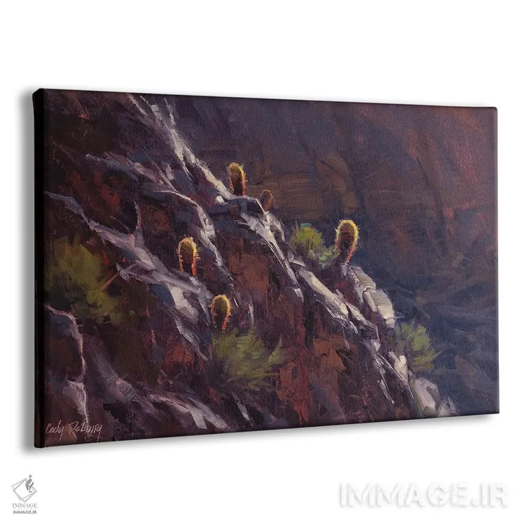 تابلو شورشیان اثر کدی دیلانگ - نمای پرسپکتیو محصول