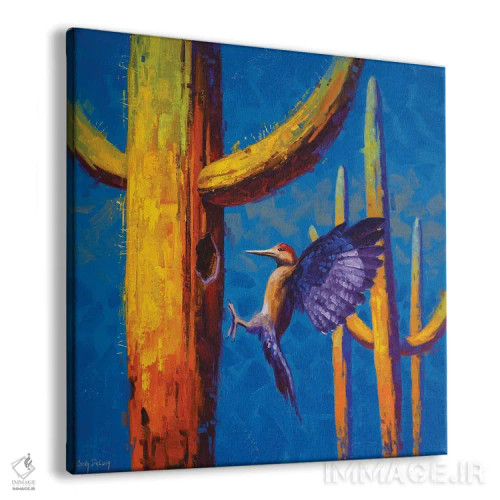 تابلو بیلمکانیکی ساگوارو (کاکتوس) اثر کدی دیلانگ - نمای پرسپکتیو محصول