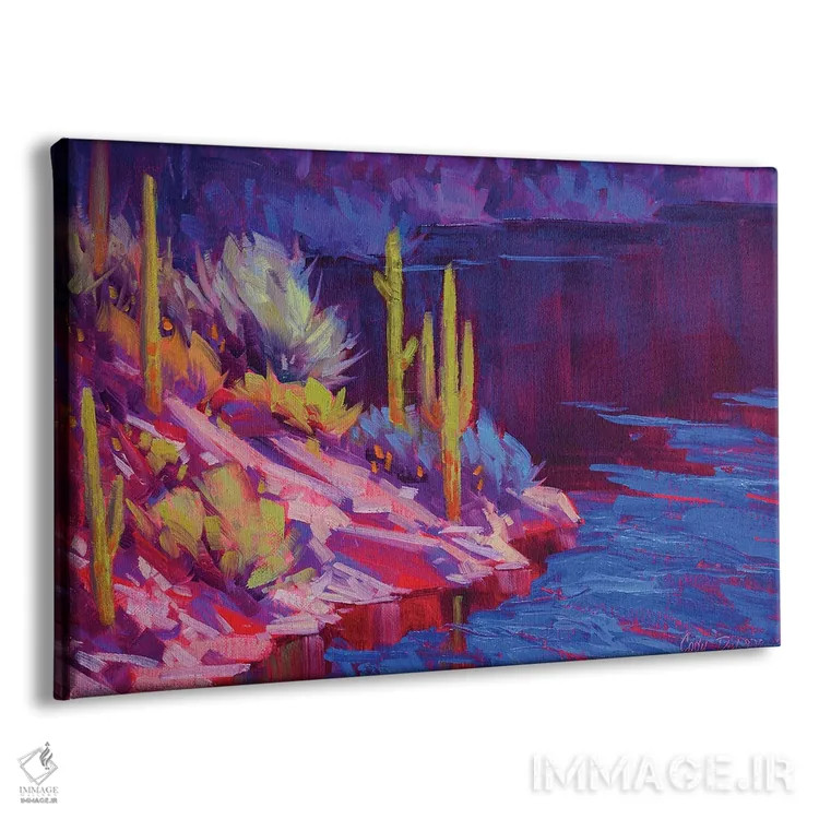 تابلو لبهٔ آب اثر کدی دیلانگ - نمای پرسپکتیو محصول