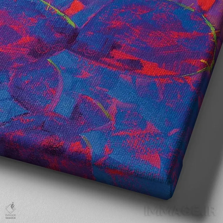 تابلو پیشنهاد خاردار اثر کدی دیلانگ - نمای نزدیک بافت بوم